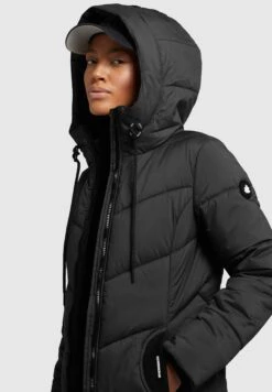 Khujo Aribay3 LightCappotto InvernaleSchwarz Donna Cappotti KH121U13J-Q11 -Delem 85f0d0c910f745a28845c25c494d503c