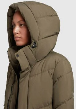 Khujo Torino2Cappotto InvernaleKhaki Grün Donna Cappotti KH121U14V-N11 -Delem 863a0f482272478bb47aa5683d5f38d1