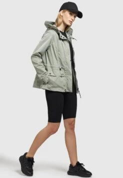 Khujo Debby - Giacca Leggera - Blassgrün -Delem 87906a6c0240489cac07fdc6ae8d9824