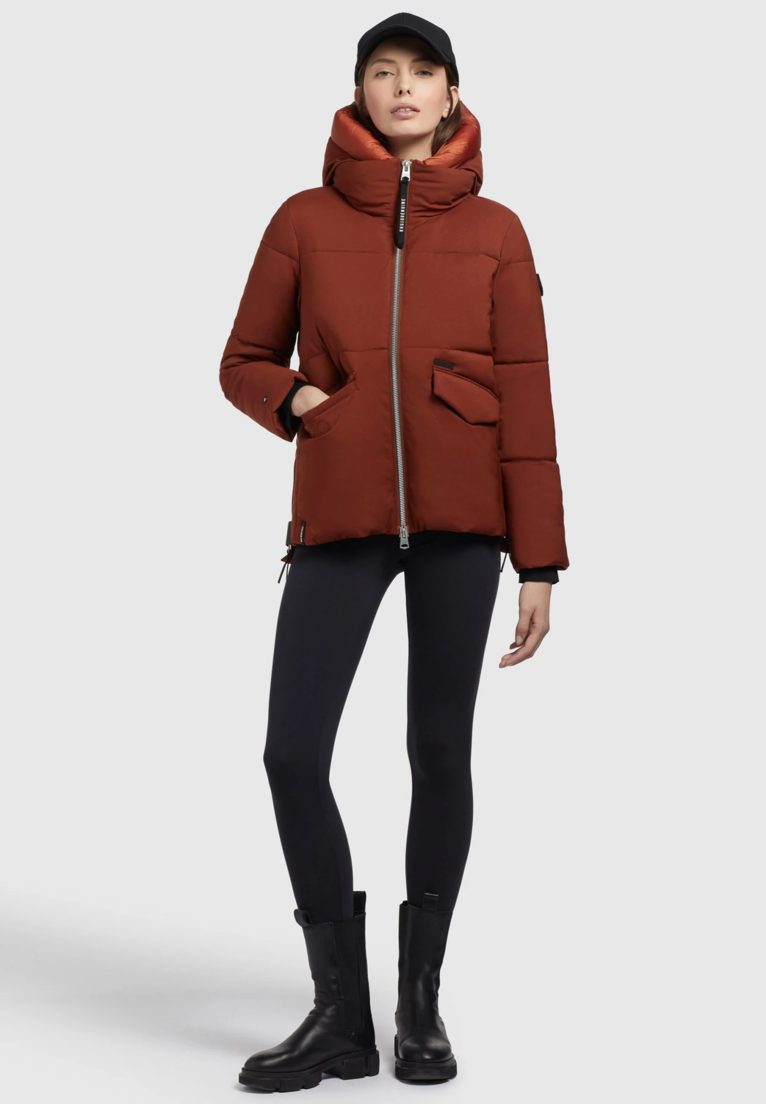 Khujo FioraGiacca InvernaleRotbraun Donna Giacche E Blazer KH121U1BU-G11 2 Khujo FioraGiacca InvernaleRotbraun Donna Giacche E Blazer KH121U1BU-G11 - immagine 2