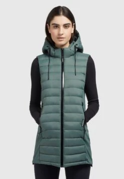 Khujo Weste Becca MattSmanicatoKupfergrün Donna Giacche E Blazer KH121U18P-L11