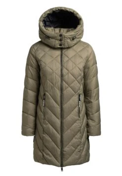 Khujo AnethCappotto InvernaleKhaki Donna Cappotti KH121U15B-N11 -Delem 89ddcb6753fa4d13809d56b9831d3617