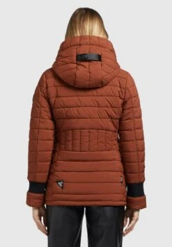 Khujo PattGiacca InvernaleRotbraun Donna Giacche E Blazer KH121U1CN-O11 -Delem 89ff37f689a74574bd464591133ffb3a