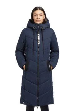 Khujo Aribay2 Peached - Cappotto Invernale - Dunkelblau -Delem 8a39a16ed23549e5b83c8687d75407eb