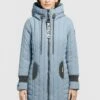 Khujo Jerry Prime PeachedCappotto InvernaleHellblau Donna Cappotti KH121U13K-K11
