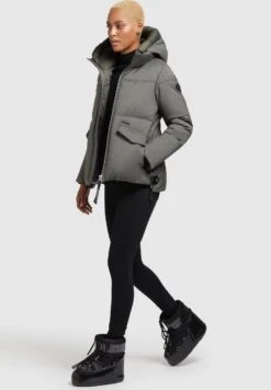 Khujo JapuraGiacca InvernaleDunkeloliv Donna Giacche E Blazer KH121U167-N11 -Delem 8ab79885d63140db94c0f4869d7cdcb2