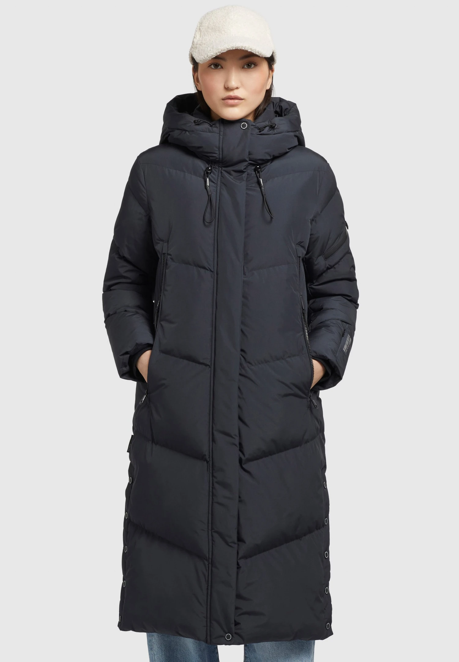Khujo Sonje 4Cappotto InvernaleGraublau Donna Cappotti KH121U149-K11 1 Khujo Sonje 4Cappotto InvernaleGraublau Donna Cappotti KH121U149-K11