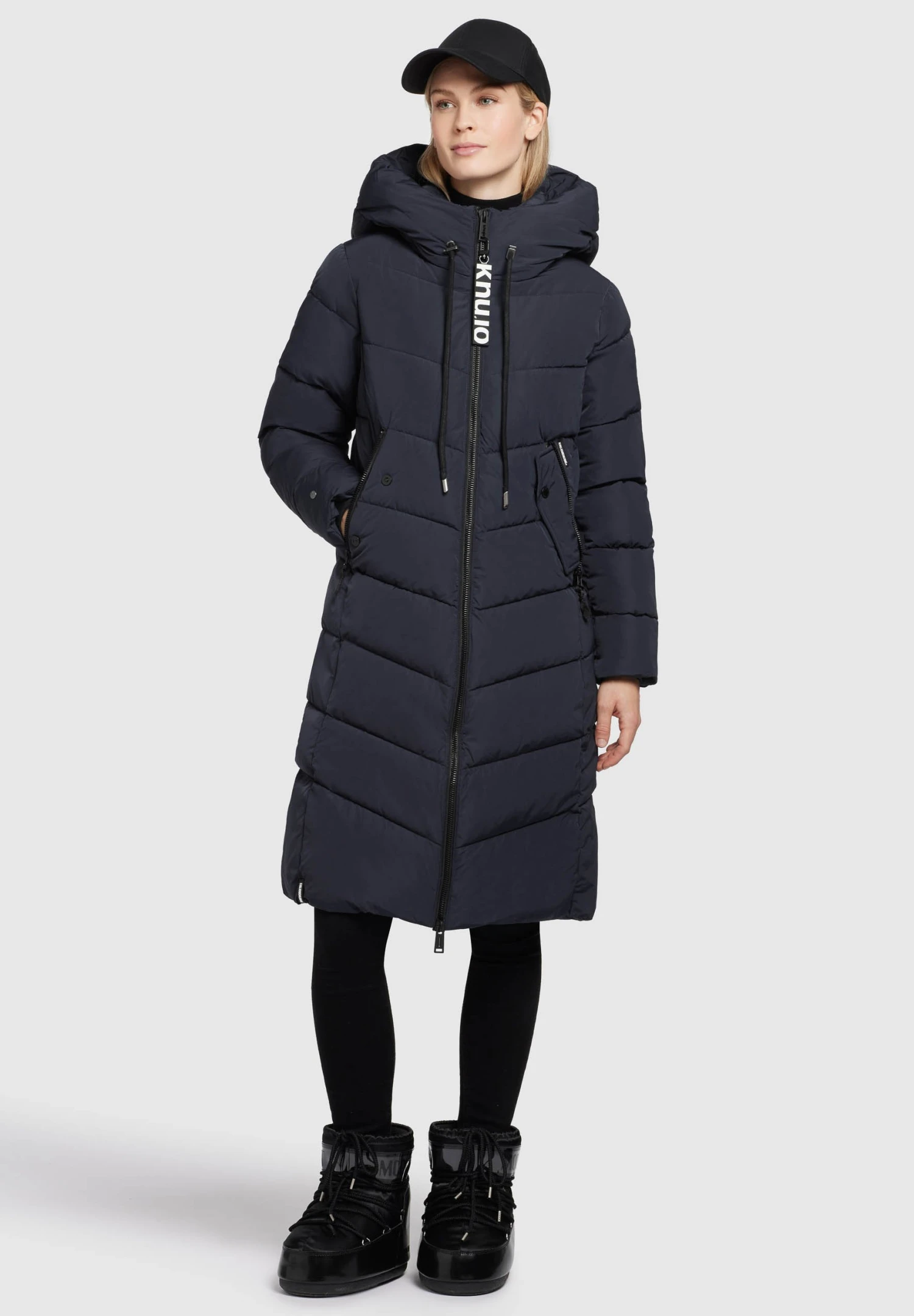 Khujo KlaydCappotto InvernaleDunkelblau Donna Cappotti KH121U19L-K11 2 Khujo KlaydCappotto InvernaleDunkelblau Donna Cappotti KH121U19L-K11 - immagine 2
