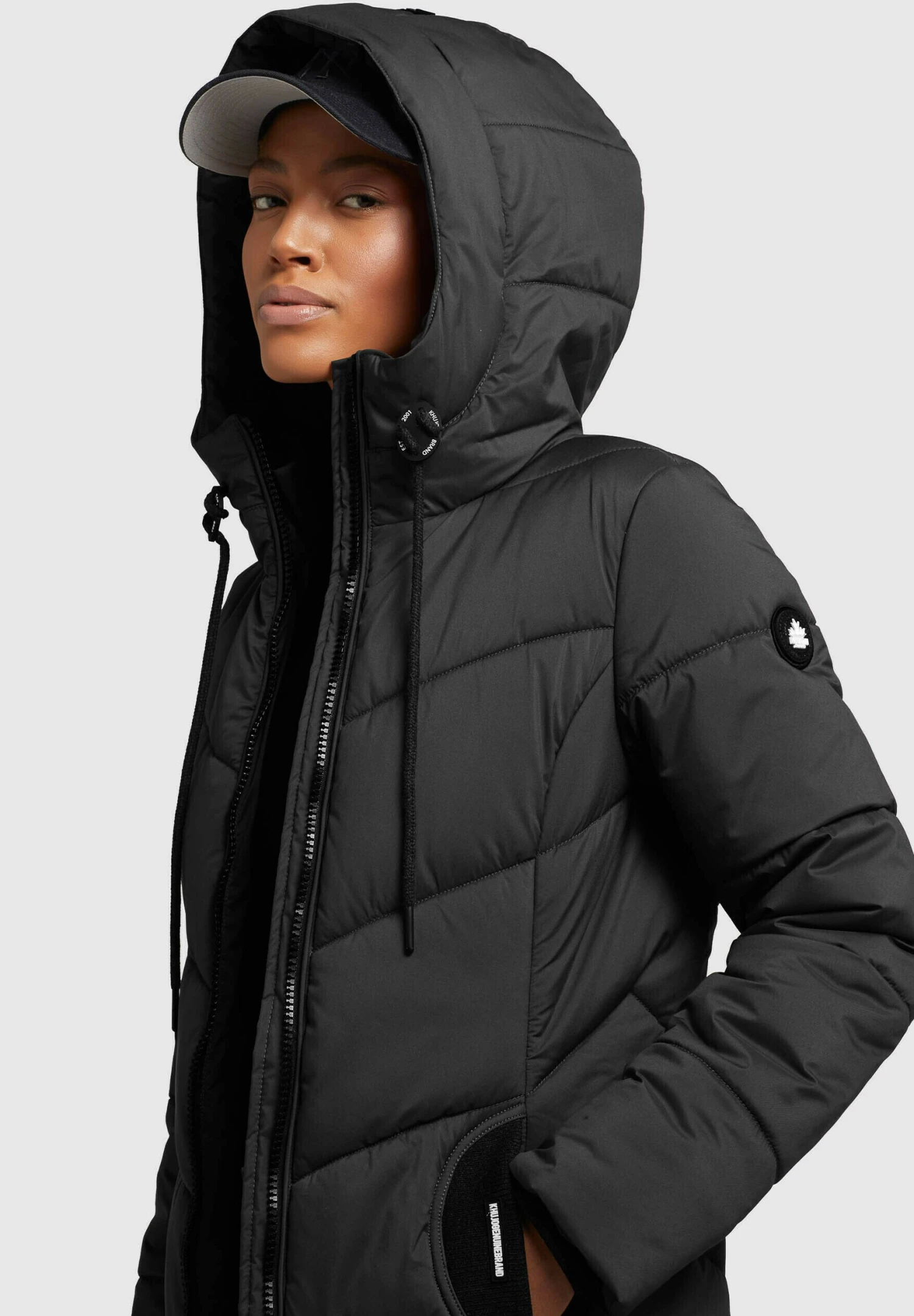 Khujo Aribay3 Light - Cappotto Invernale - Schwarz 4 Khujo Aribay3 Light - Cappotto Invernale - Schwarz - immagine 4