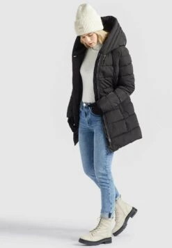 Khujo SillaGiacca InvernaleSchwarz Donna Giacche E Blazer KH121U104-Q11 -Delem 8d06429a11e8449ab679b1ee87d7eee5