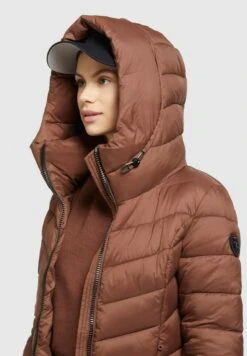Khujo OdanaCappotto InvernaleKastanie Donna Cappotti KH121U15S-O11 -Delem 8da8afb4f05643b09b3a8db235bd5164