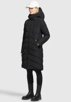Khujo HubaCappotto InvernaleSchwarz Donna Cappotti KH121U15R-Q11 -Delem 8df2f09972d249eda10194382bf35fd9