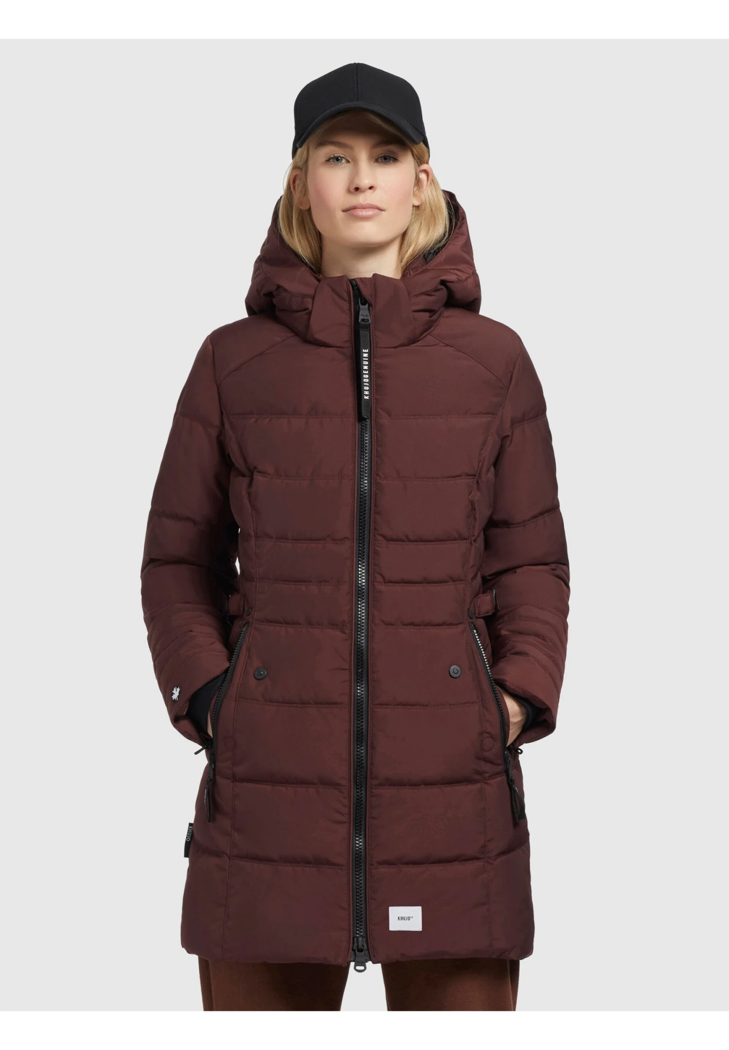 Khujo Amaray4Cappotto InvernaleWeinrot Donna Cappotti KH121U1C3-G11 1 Khujo Amaray4Cappotto InvernaleWeinrot Donna Cappotti KH121U1C3-G11