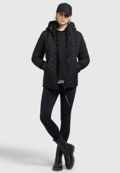 Khujo Patt - Giacca Invernale - Schwarz -Delem 90d85ffa28154438a4cb75172dcf3e1c