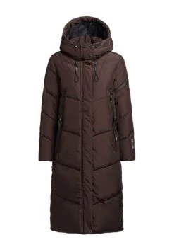 Khujo Sonje4Cappotto InvernaleDunkelbraun Donna Cappotti KH121U19J-O11 -Delem 917ea2b18fbe45788f24d5fad4c6dcde
