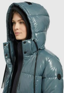 Khujo ShaneCappotto InvernaleGraublau Donna Cappotti KH121U1CC-C11 -Delem 9218c469acbc4e56a61d4d58c1ec573a