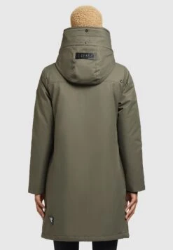 Khujo LisadCappotto InvernaleKhaki Grün Donna Cappotti KH121U16E-N11 -Delem 9479589237be464981329f986168b90c