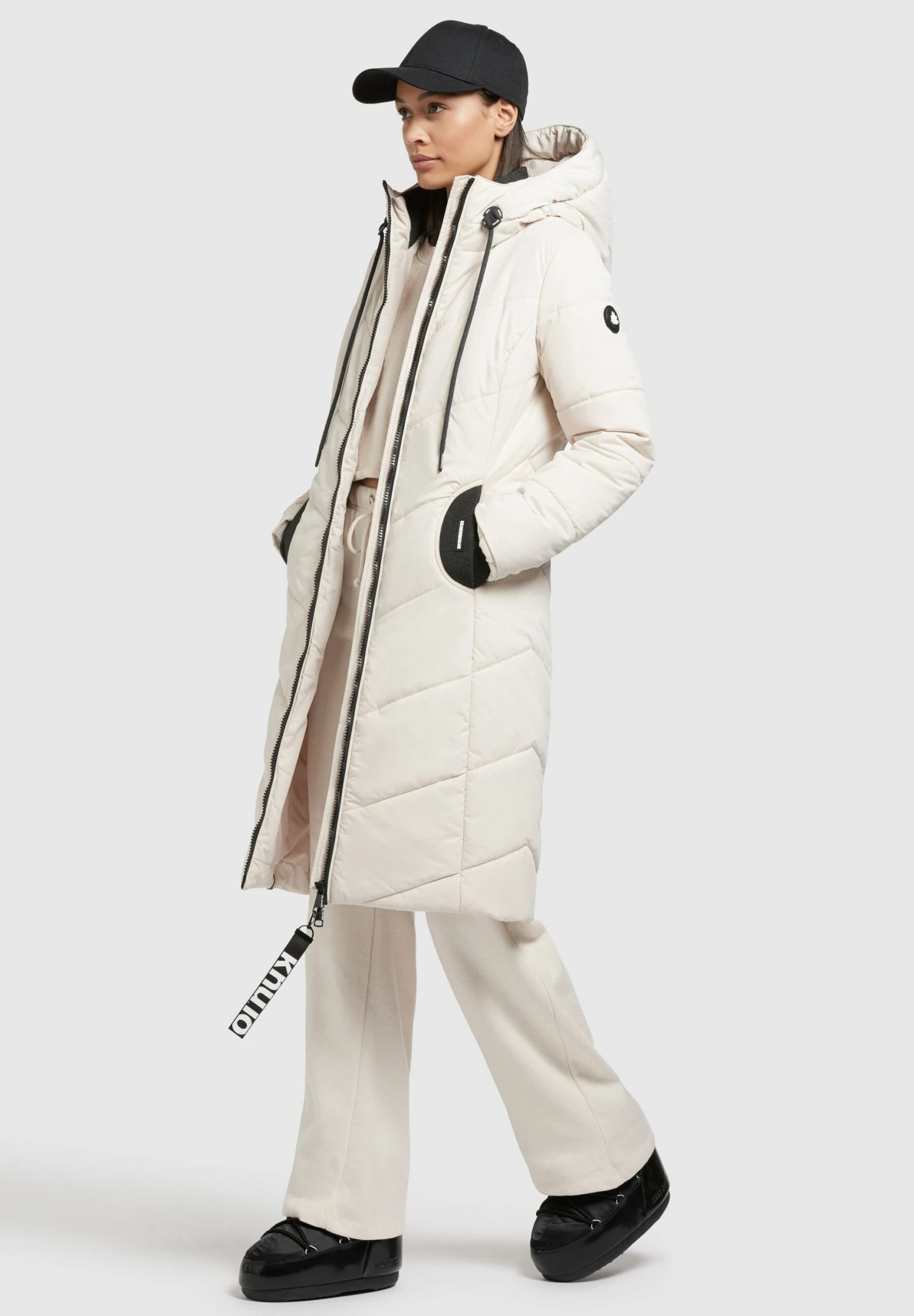 Khujo Aribay3 PeachedCappotto InvernaleWeiß Donna Cappotti KH121U14Y-A11 6 Khujo Aribay3 PeachedCappotto InvernaleWeiß Donna Cappotti KH121U14Y-A11 - immagine 6