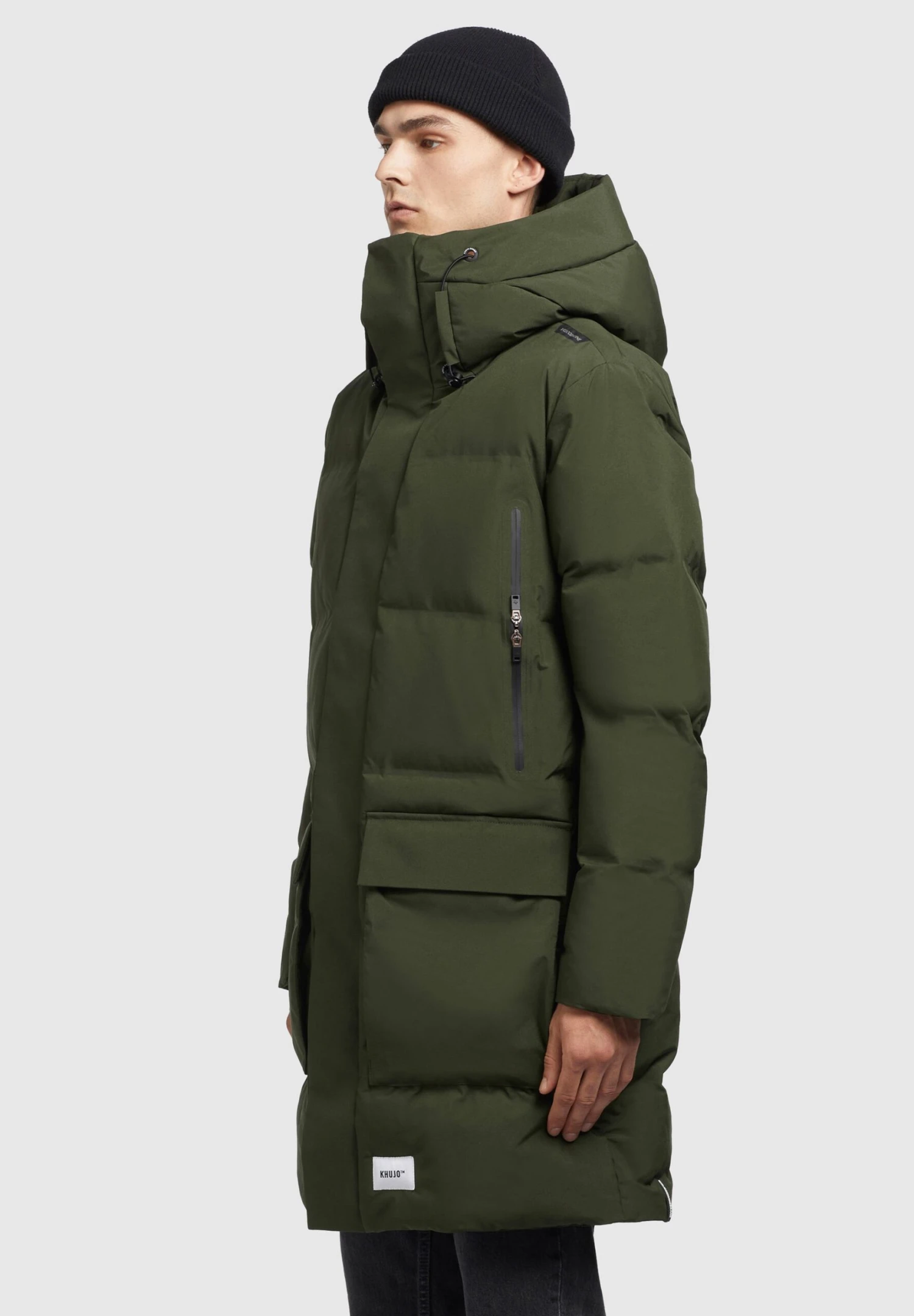 Khujo WinerCappotto InvernaleOliv Uomo Cappotti KH122T0FT-N11 4 Khujo WinerCappotto InvernaleOliv Uomo Cappotti KH122T0FT-N11 - immagine 4