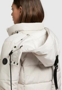 Khujo EuniceCappotto InvernaleWeiß Donna Cappotti KH121U168-A11 -Delem 955d8d6eb58842d1a6488e05d9a1e088