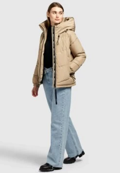 Khujo Esila4Giacca InvernaleBeige Donna Giacche E Blazer KH121U1B0-B12 -Delem 95be12fc1b634975a9156b2f98829e25