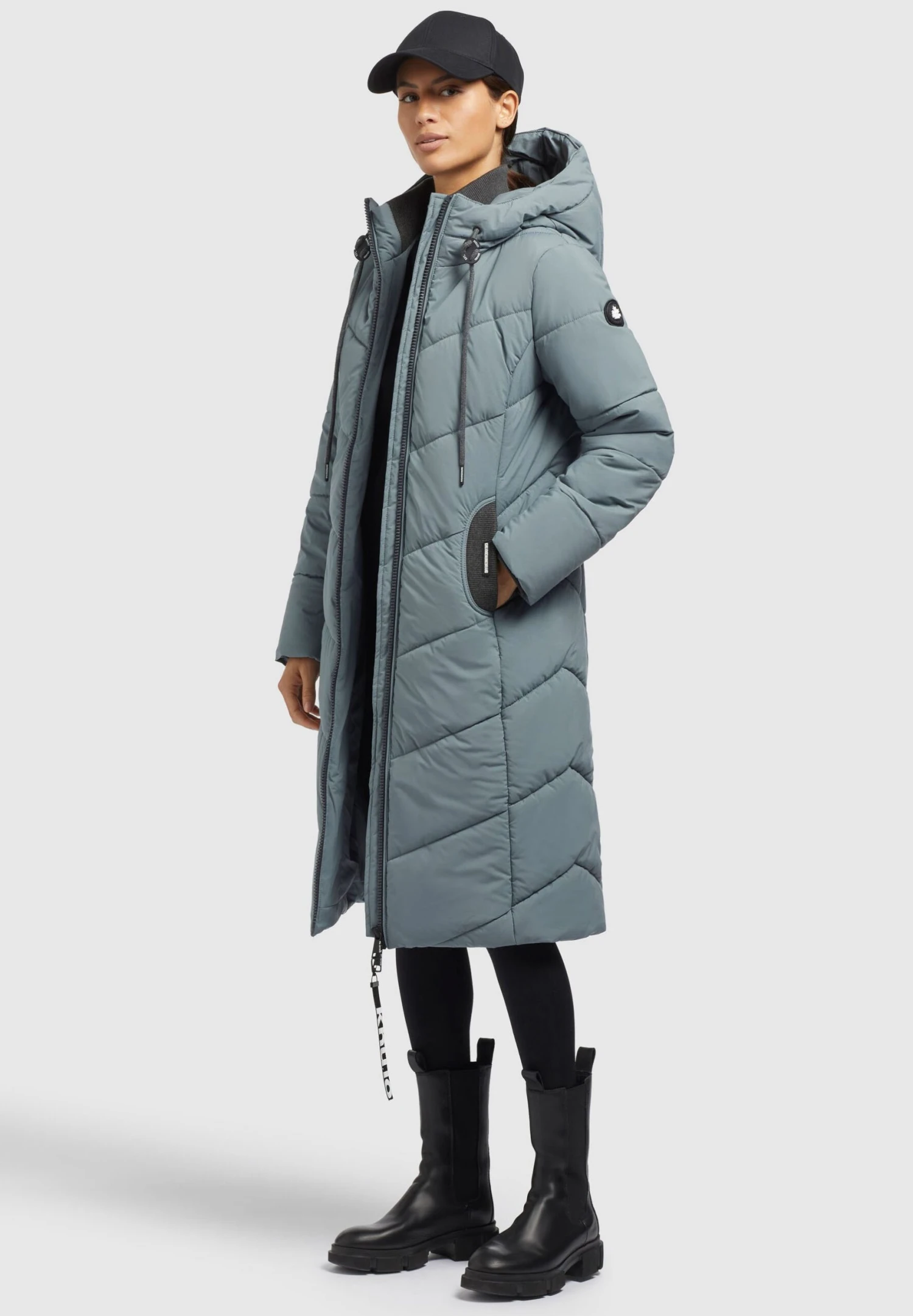 Khujo Aribay3 LightCappotto InvernaleGraublau Donna Cappotti KH121U19G-K11 2 Khujo Aribay3 LightCappotto InvernaleGraublau Donna Cappotti KH121U19G-K11 - immagine 2