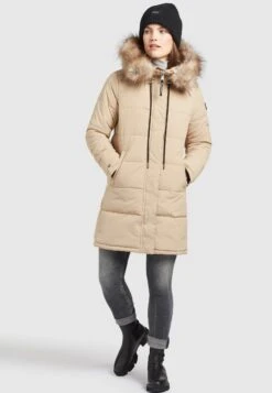 Khujo Mantel JarvanaCappotto InvernaleBeige Donna Cappotti KH121U10J-B11
