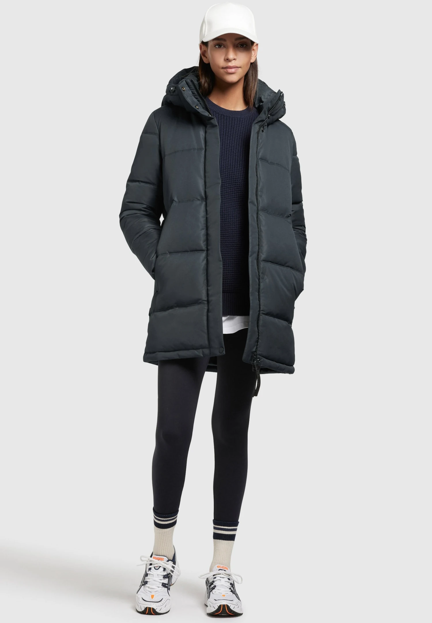 Khujo Werola 2Cappotto InvernaleGraublau Donna Cappotti KH121U161-K11 2 Khujo Werola 2Cappotto InvernaleGraublau Donna Cappotti KH121U161-K11 - immagine 2