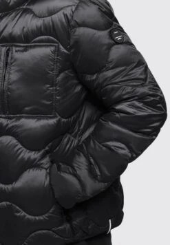 Khujo Remo - Giacca Da Mezza Stagione - Schwarz -Delem 9767ec6169894f618735abcbbf343a29