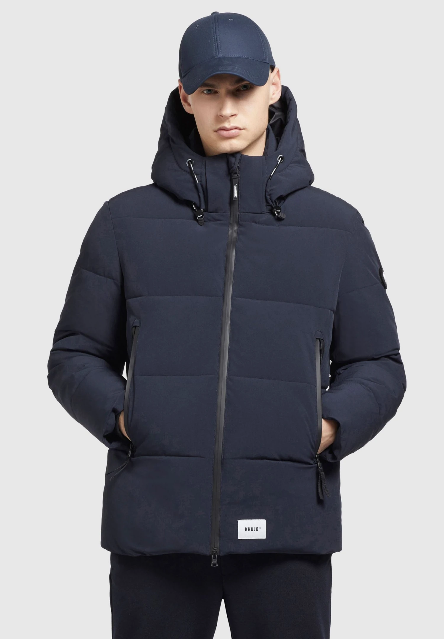 Khujo TurrelGiacca InvernaleDunkelblau Uomo Giacche KH122T0DW-K11 1 Khujo TurrelGiacca InvernaleDunkelblau Uomo Giacche KH122T0DW-K11