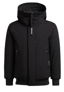 Khujo WayerGiacca InvernaleSchwarz Meliert Uomo Giacche KH122T0E1-Q11 -Delem 98caabeb0b554452b05f0df25094e263