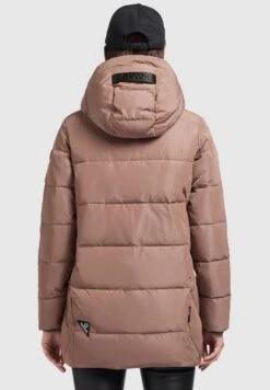 Khujo CansCappotto InvernaleTaupe Donna Cappotti KH121U1BP-B11 -Delem 9978a58d68ed4b419320ab2f6ad9ba76