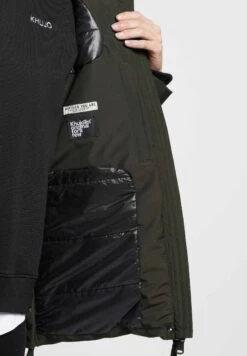 Khujo EuniceCappotto InvernaleDunkeloliv Donna Cappotti KH121U168-N11 -Delem 9998c53442a3486b94e20f507829d2eb