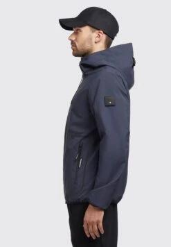 Khujo Eldon - Giacca Outdoor - Dunkelblau -Delem 99a3d5cc2f844706bcc4081b490e07cd