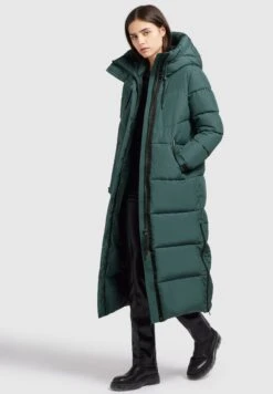 Khujo ShimantaCappotto InvernaleBlaugrün Donna Cappotti KH121U1AJ-L11 -Delem 99fede63ad9c4b1083d8d1f96570d91f