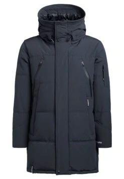 Khujo CloydCappotto InvernaleGraublau Uomo Cappotti KH122T0DN-K11 -Delem 9a73eb2fb58d4690bfe8685523b163ab