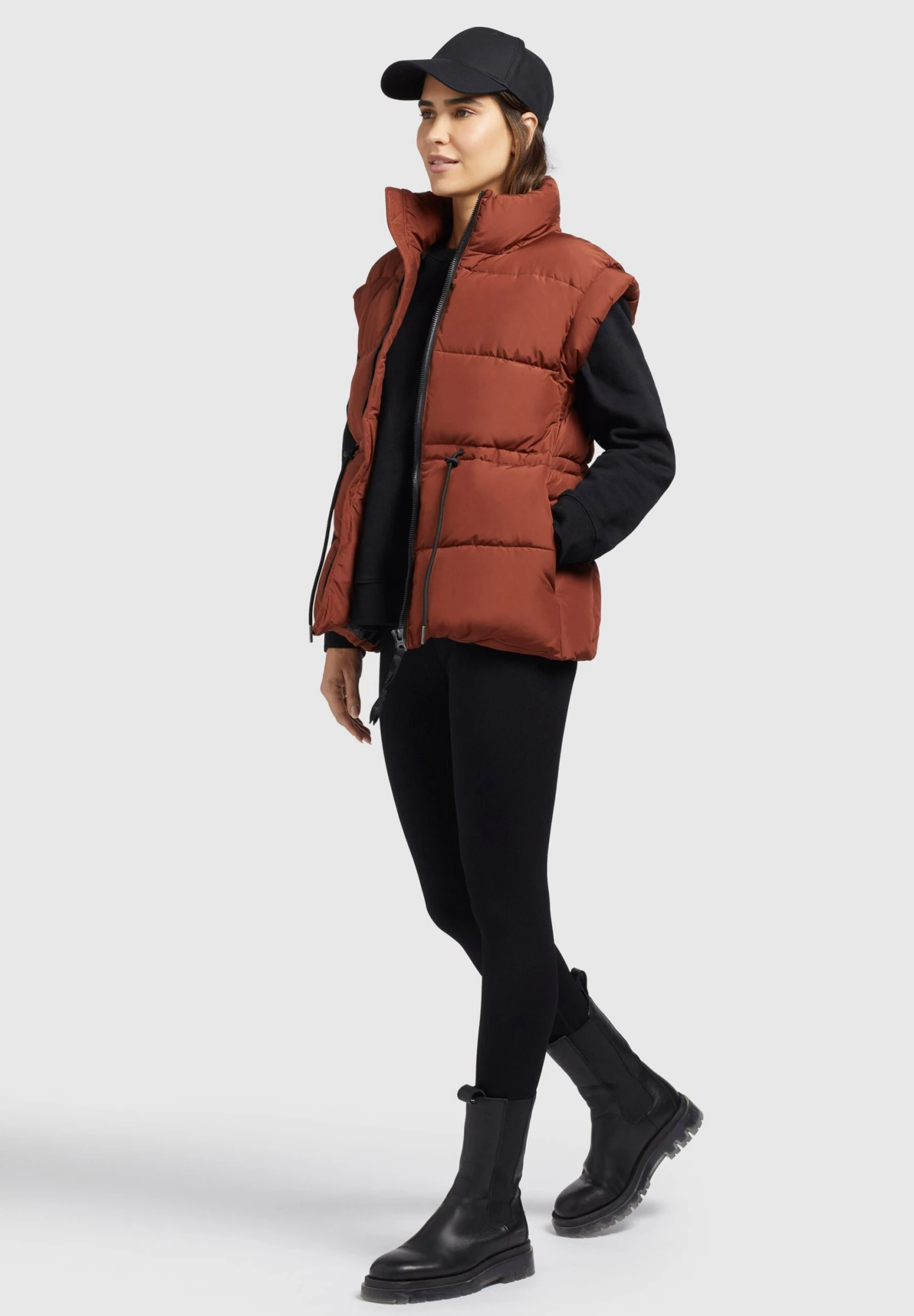 Khujo MinouSmanicatoRotbraun Donna Giacche E Blazer KH121G0EF-O11 6 Khujo MinouSmanicatoRotbraun Donna Giacche E Blazer KH121G0EF-O11 - immagine 6