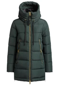 Khujo SiskaCappotto InvernaleDunkelgrün Donna Cappotti KH121U1AA-M11 -Delem 9d072b2155804ed2bb3c6d0209f85034