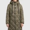 Khujo LennjaCappotto InvernaleKhaki Donna Cappotti KH121U15X-N11