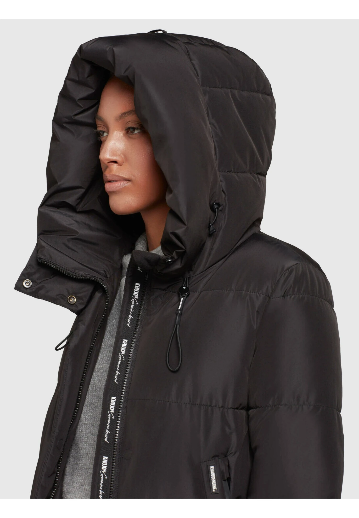 Khujo Soulani - Cappotto Invernale - Schwarz 4 Khujo Soulani - Cappotto Invernale - Schwarz - immagine 4