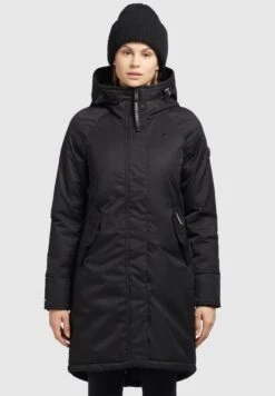 Khujo SemieCappotto InvernaleSchwarz Donna Cappotti KH121U1D6-Q11