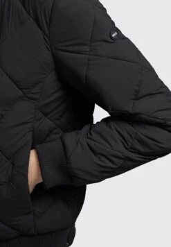 Khujo LeonaGiubbotto BomberSchwarz Donna Giacche E Blazer KH121G0DU-Q11 -Delem a13d05989a3a456381cb880b3b70d13e