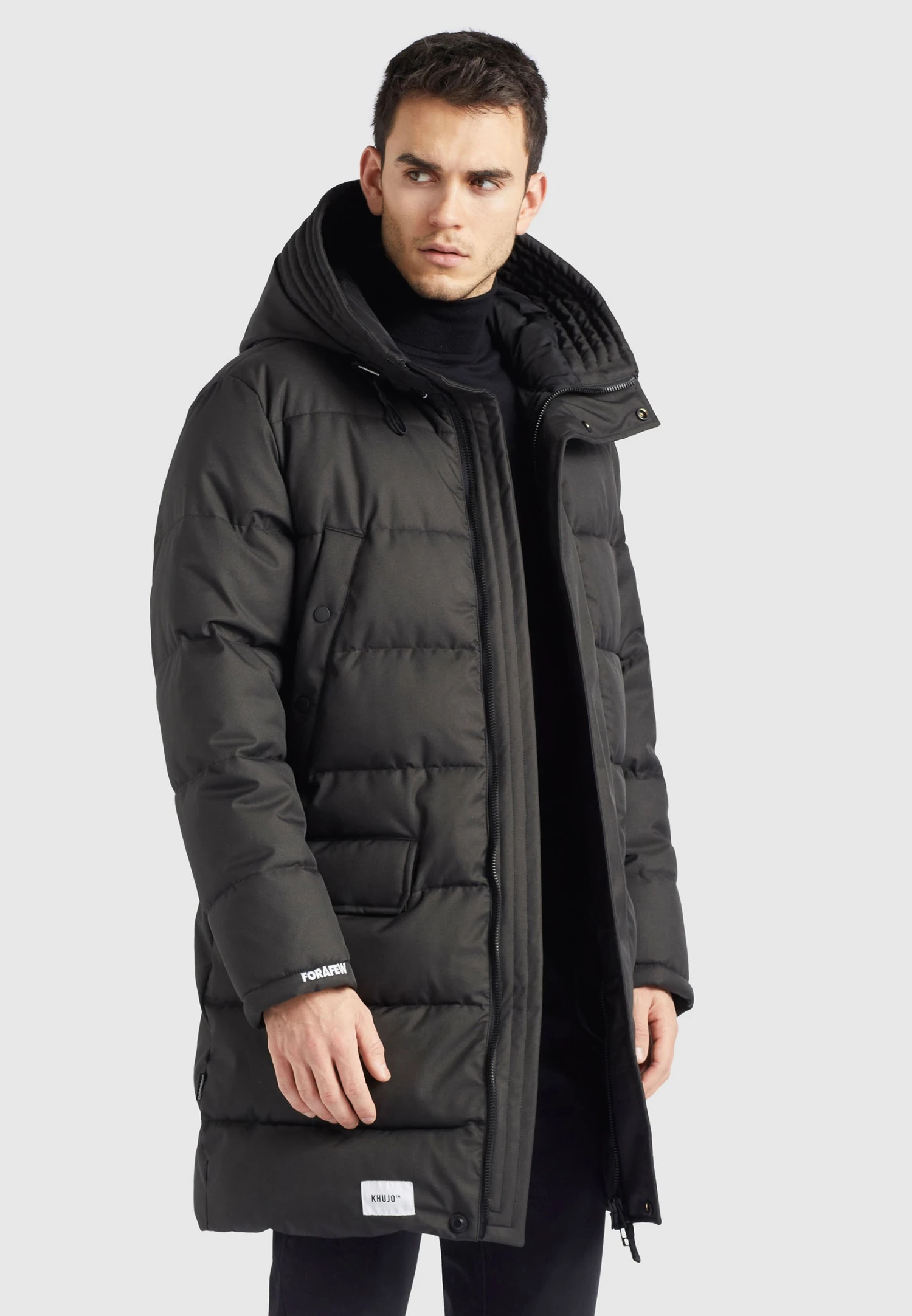 Khujo TawaiCappotto InvernaleDunkelgrau Uomo Cappotti KH122T0CX-C11 6 Khujo TawaiCappotto InvernaleDunkelgrau Uomo Cappotti KH122T0CX-C11 - immagine 6