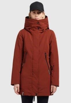 Khujo Viona4Cappotto InvernaleRotbraun Donna Cappotti KH121U1CS-G11