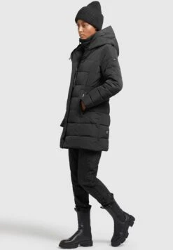 Khujo FloytCappotto InvernaleSchwarz Donna Cappotti KH121U14F-Q11 -Delem a223a9ce5635462487eb4ea323de1e58