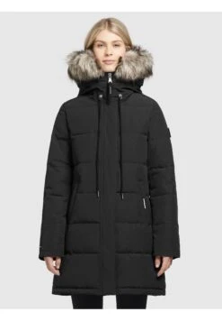 Khujo ClorenCappotto InvernaleSchwarz Donna Cappotti KH121U158-Q11