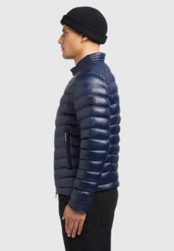 Khujo Joko ShinyGiacca InvernaleDunkelblau Uomo Giacche KH122T0G2-K11 -Delem a3301689984340d2aae901326f1d2918