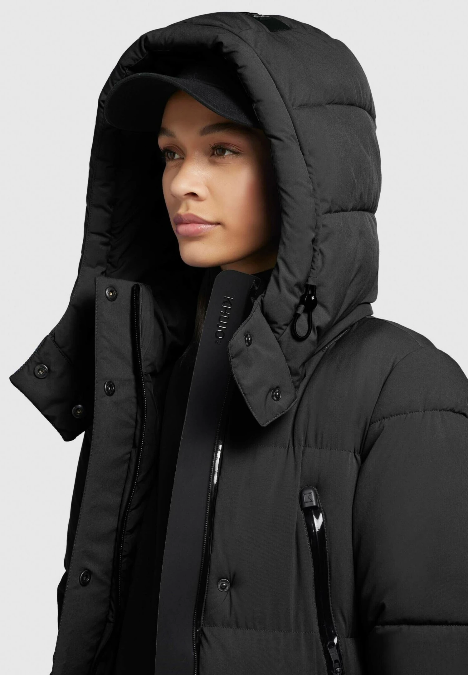 Khujo Cappotto InvernaleSchwarz Donna Cappotti KH121U15P-Q11 4 Khujo Cappotto InvernaleSchwarz Donna Cappotti KH121U15P-Q11 - immagine 4