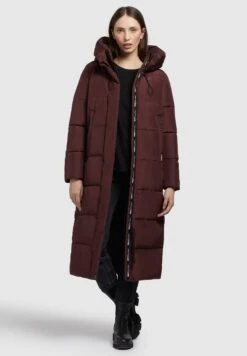 Khujo SoulaniCappotto InvernaleWeinrot Donna Cappotti KH121U1BK-G11 -Delem a568d051aa2f4cb4a521874d93548229