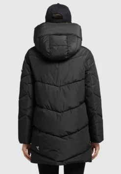 Khujo Jordis 4Cappotto InvernaleSchwarz Donna Cappotti KH121U14D-Q11 -Delem a5a382b20ede4d879ce61af099d281a6